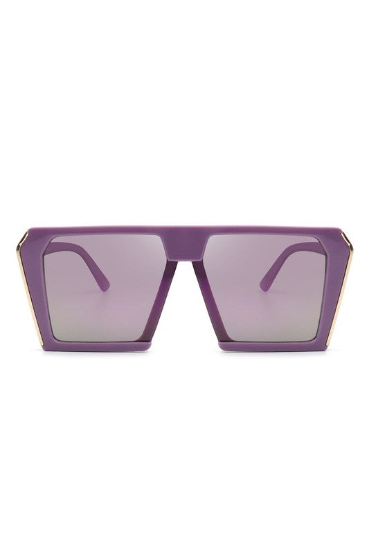 Women Square Oversized Sunglasses - Corinne's Boutique