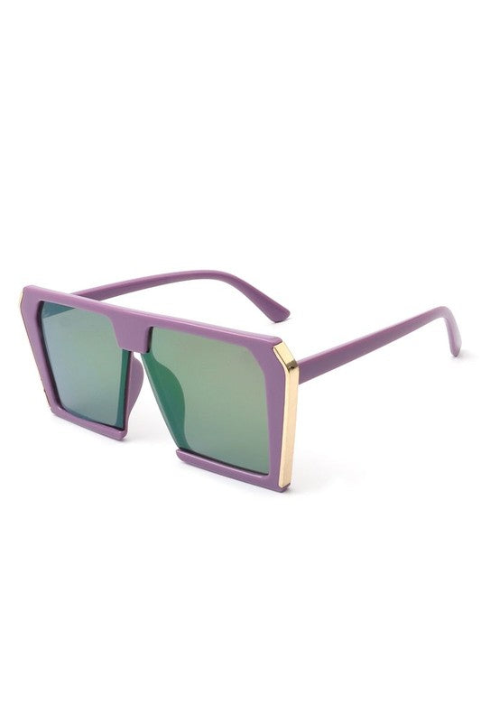 Women Square Oversized Sunglasses - Corinne's Boutique