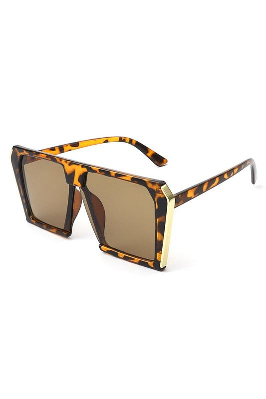 Women Square Oversized Sunglasses - Corinne's Boutique