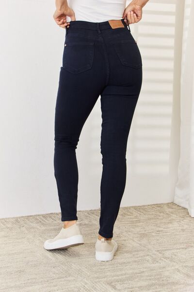 Judy Blue Full Size Garment Dyed Tummy Control Skinny Jeans - Corinne's Boutique