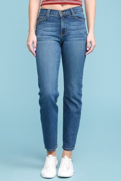 Judy Blue High Waisted Mom Jeans - Corinne's Boutique