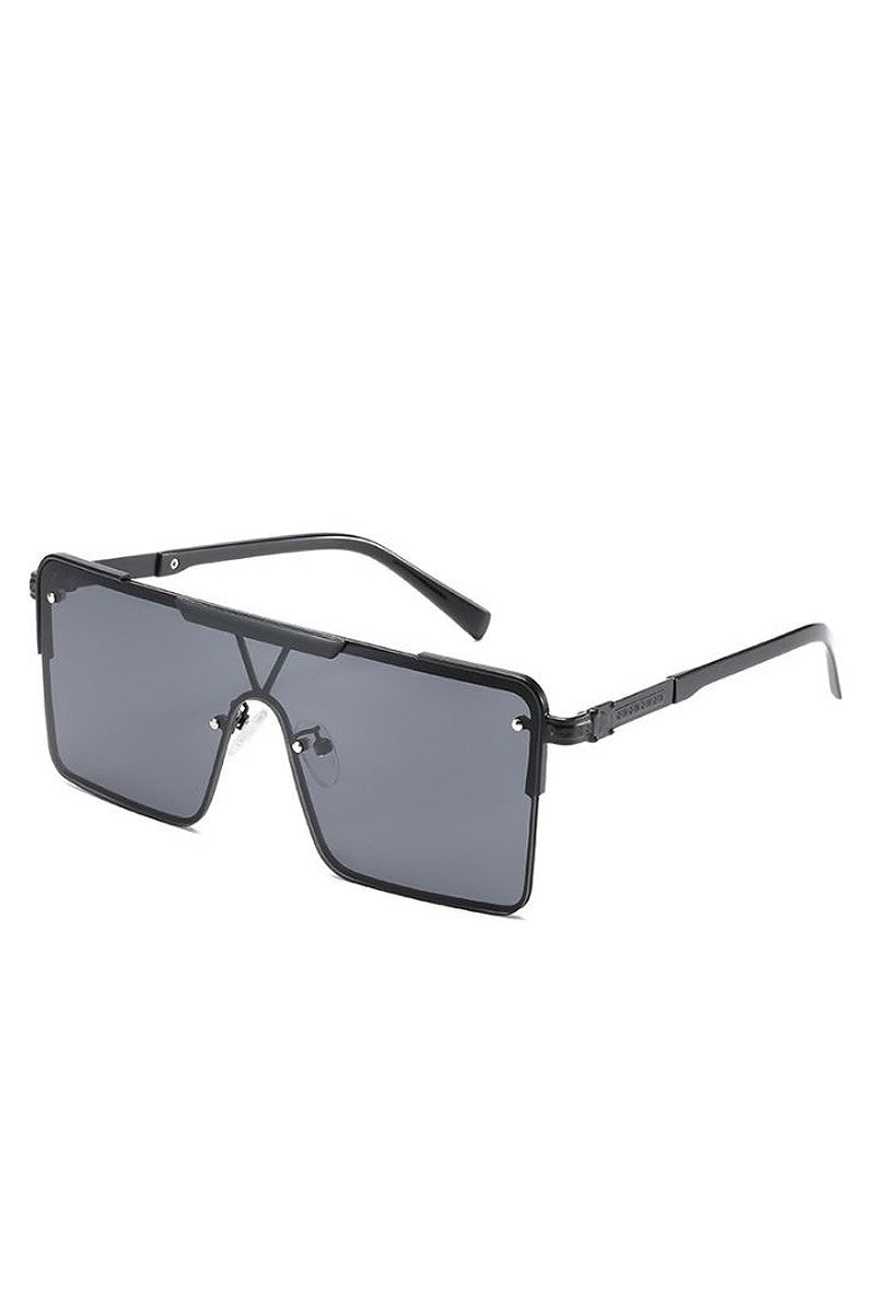 Flat Top Squared Sunglasses - Corinne's Boutique