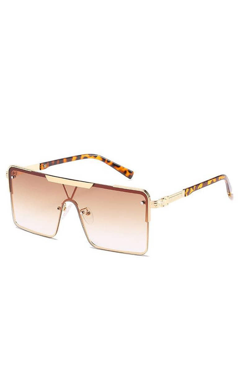 Flat Top Squared Sunglasses - Corinne's Boutique