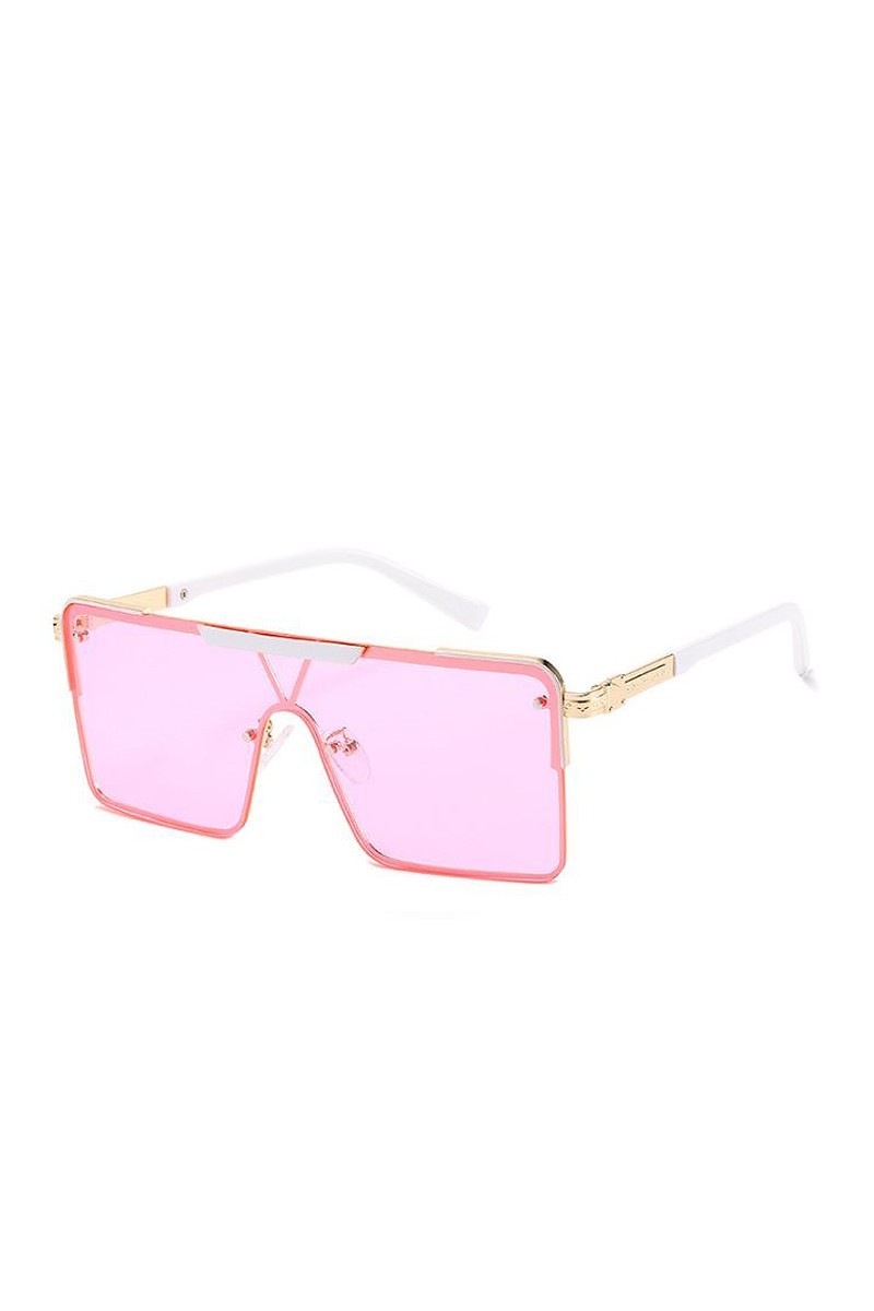 Flat Top Squared Sunglasses - Corinne's Boutique