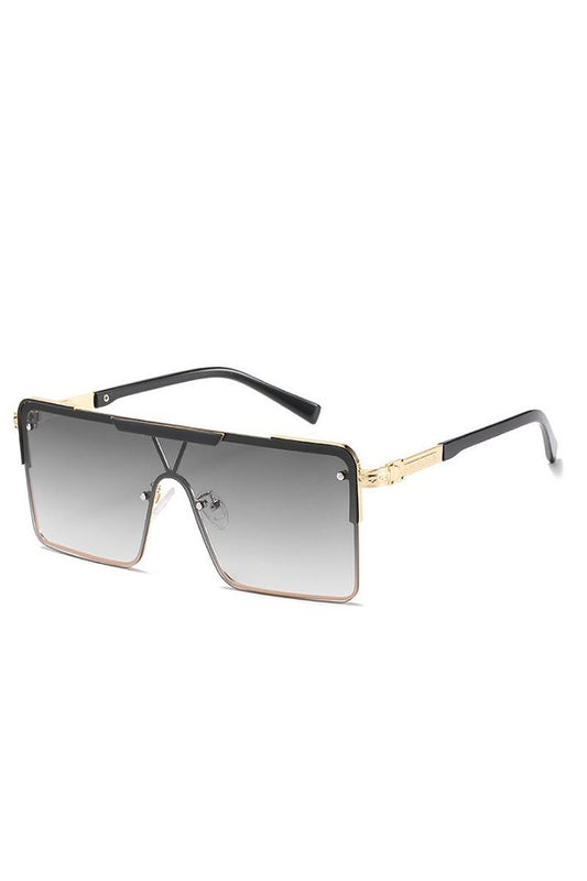 Flat Top Squared Sunglasses - Corinne's Boutique