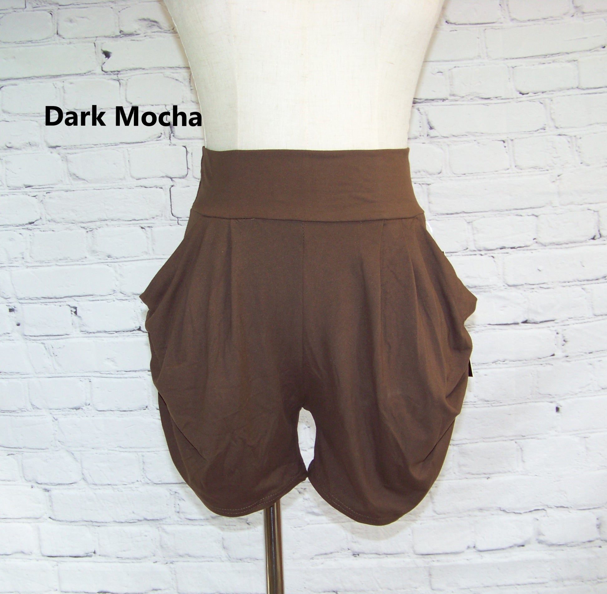 Super Soft & Stretchy Harem Shorts - Corinne's Boutique