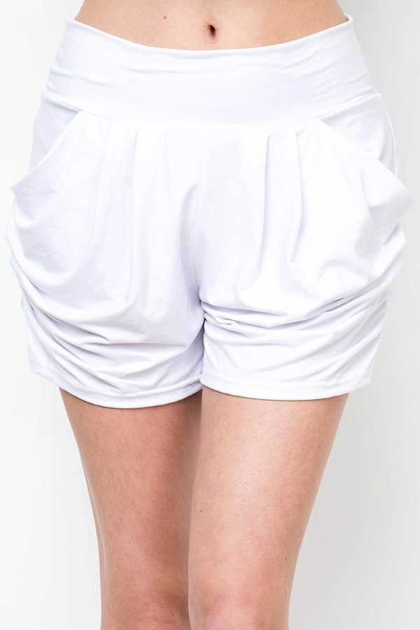 Super Soft & Stretchy Harem Shorts - Corinne's Boutique