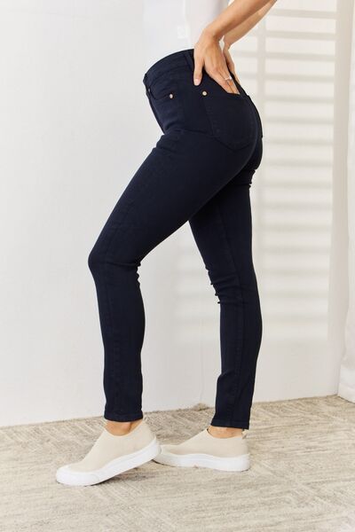 Judy Blue Full Size Garment Dyed Tummy Control Skinny Jeans - Corinne's Boutique