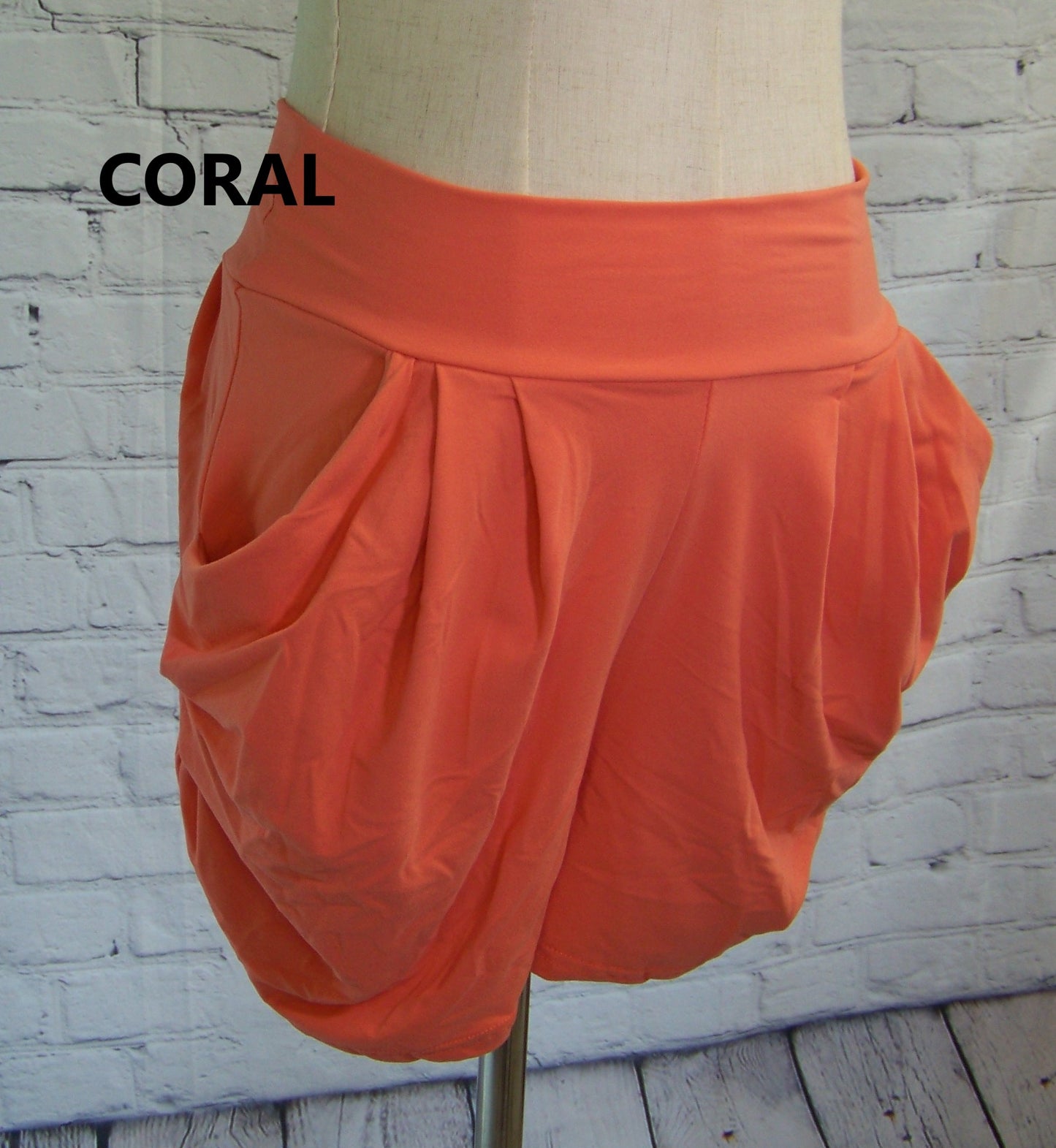 Super Soft & Stretchy Harem Shorts - Corinne's Boutique