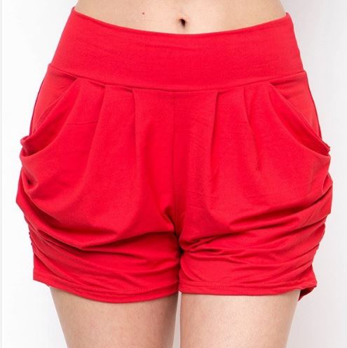 Super Soft & Stretchy Harem Shorts - Corinne's Boutique